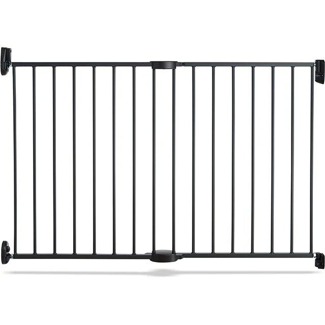 Push to Close Safety Gate