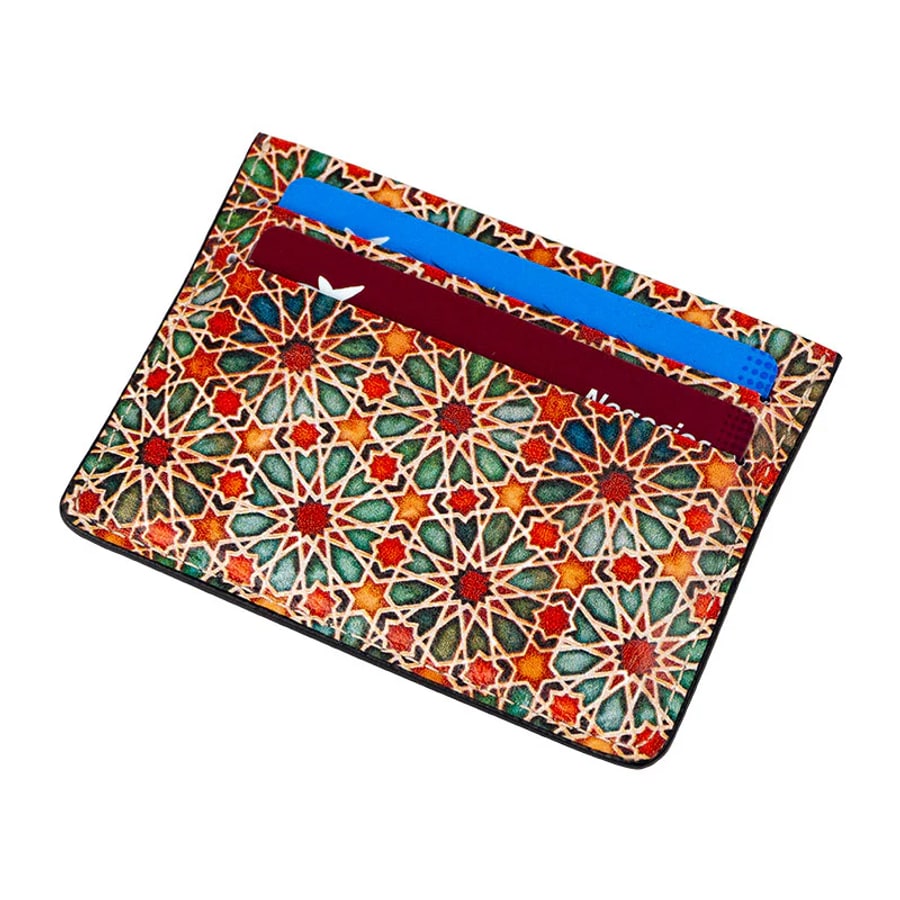 Leather Cardholder Zellige II