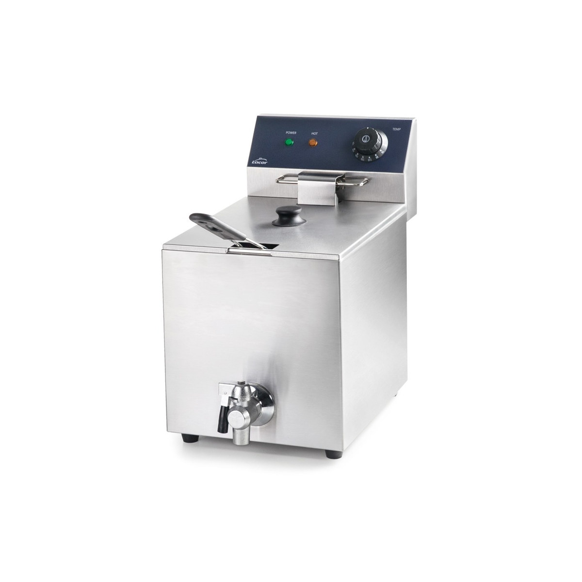 Freidora Profesional con Grifo Lacor