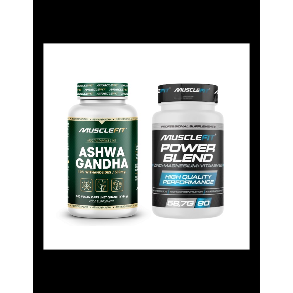 Pack Vital Force: ASHWAGANDHA + POWER BLEND