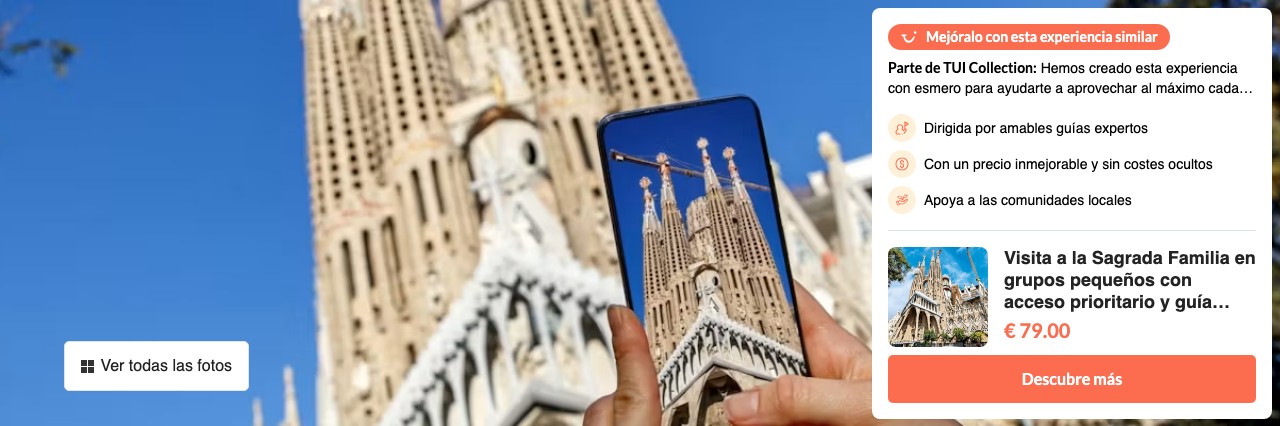 Entradas para la Sagrada Familia con audioguía