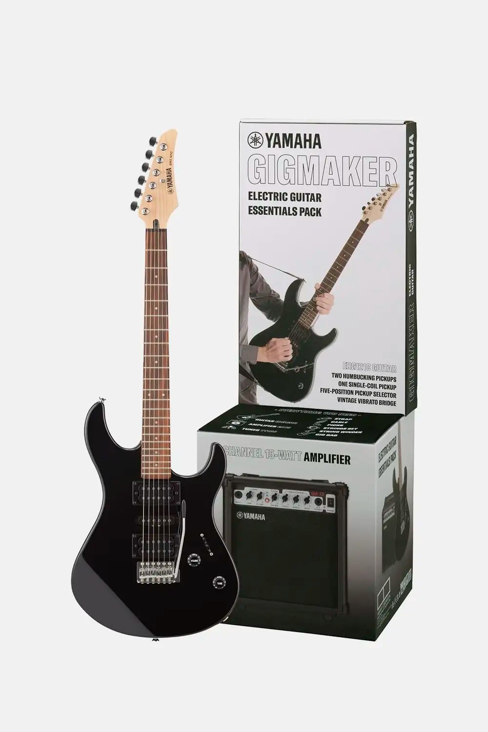 Pack Guitarra Eléctrica Yamaha ERG121GPII GIGMAKER Negra