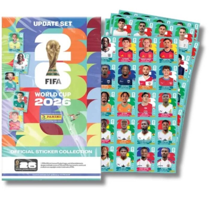 FIFA World Cup 2026 Official Sticker Collection Update Set