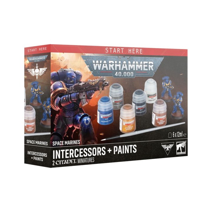 Warhammer 40.000 Intercessors Paints Start Here