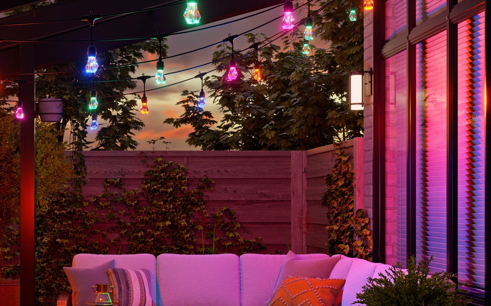 Matter Outdoor String Lights