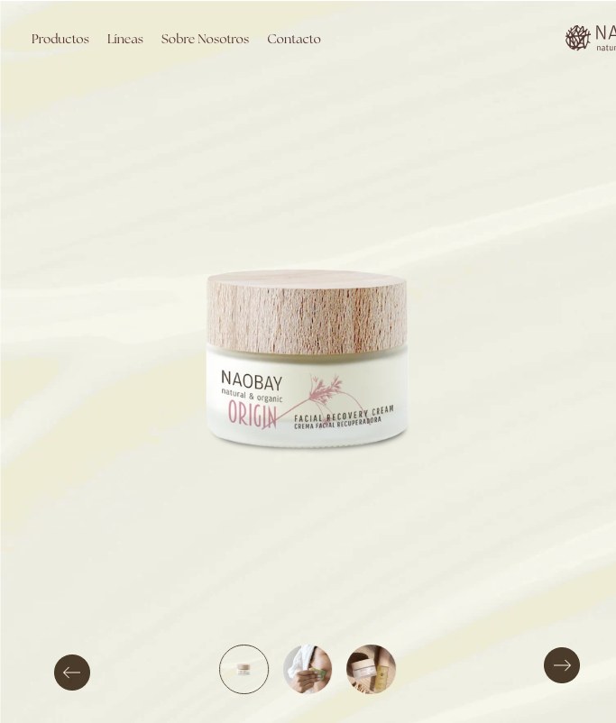 Crema Facial Recuperadora Origin