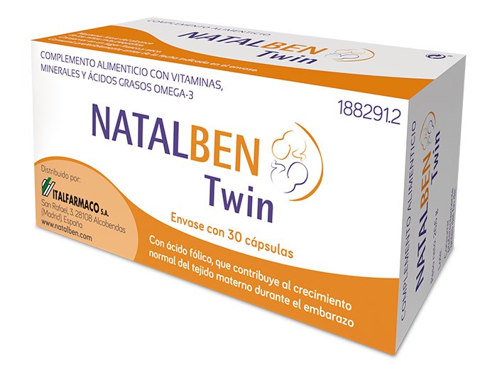 Natalben Twin ayuda a cuidar de tu embarazo gemelar