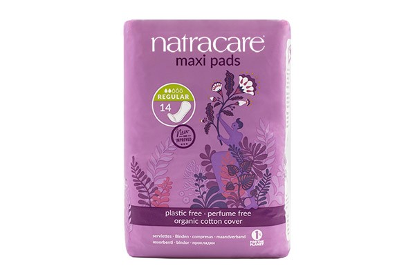 Compresas maxi naturales regulares