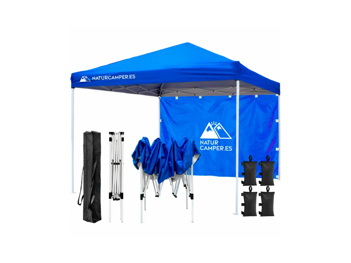 Carpa plegable 3x3m Naturcamper Beach