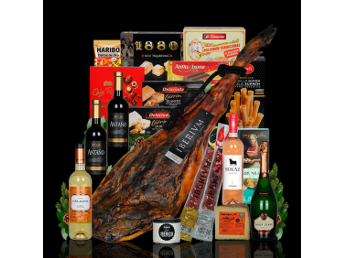 Caja navideña decorada L-25
