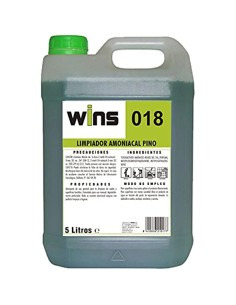 LIMPIADOR AMONIACAL PINO, 5 L.
