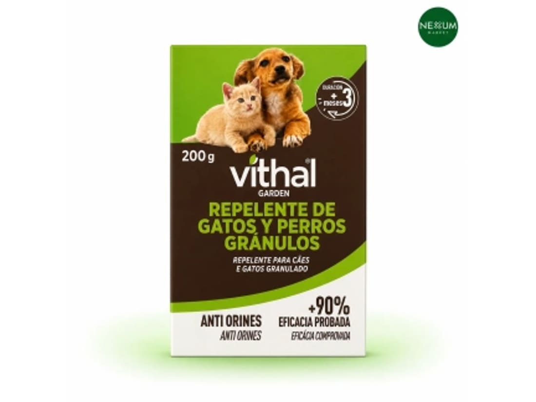 Repelente granulado para gatos
