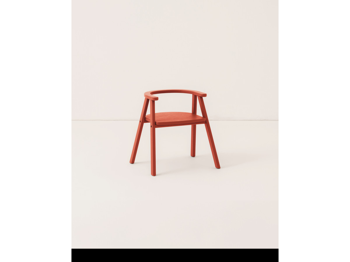 Silla infantil Growing Green roja