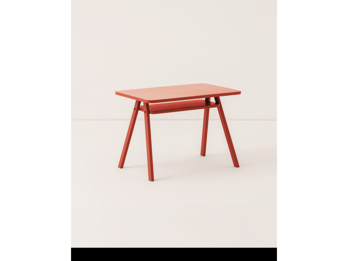 Mesa infantil Growing Green roja