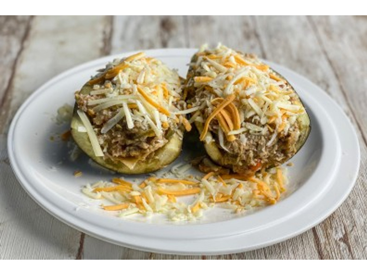 Berenjenas rellenas de atún