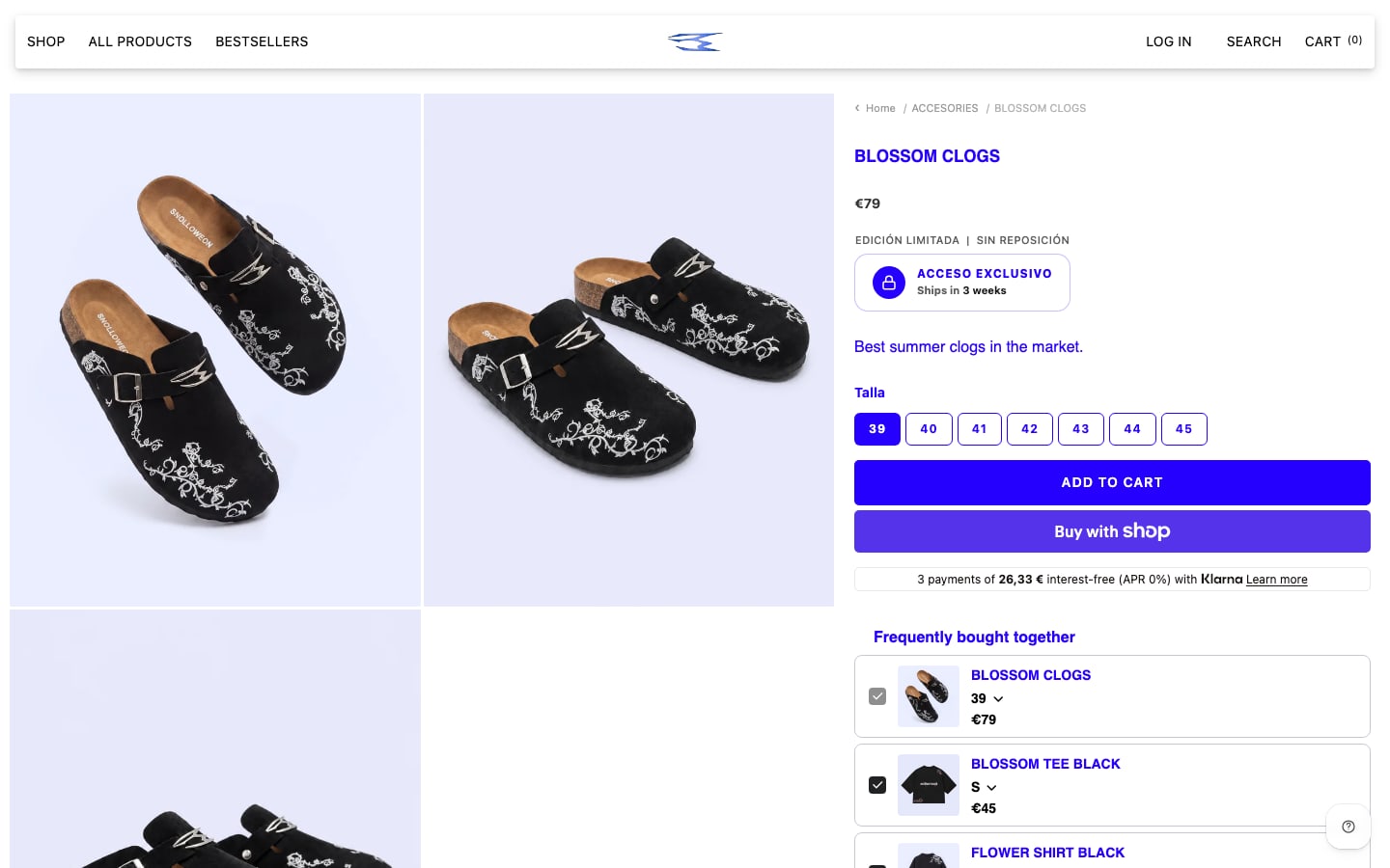 Blossom Clogs