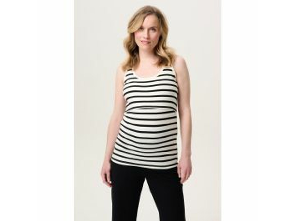 Nursing top Jamee - Cream Stripe