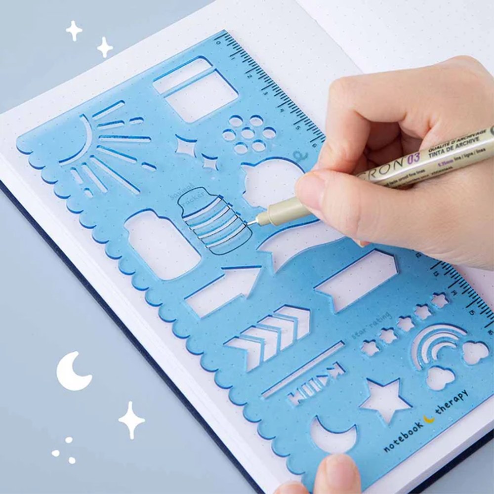 Stencil para bullet journal