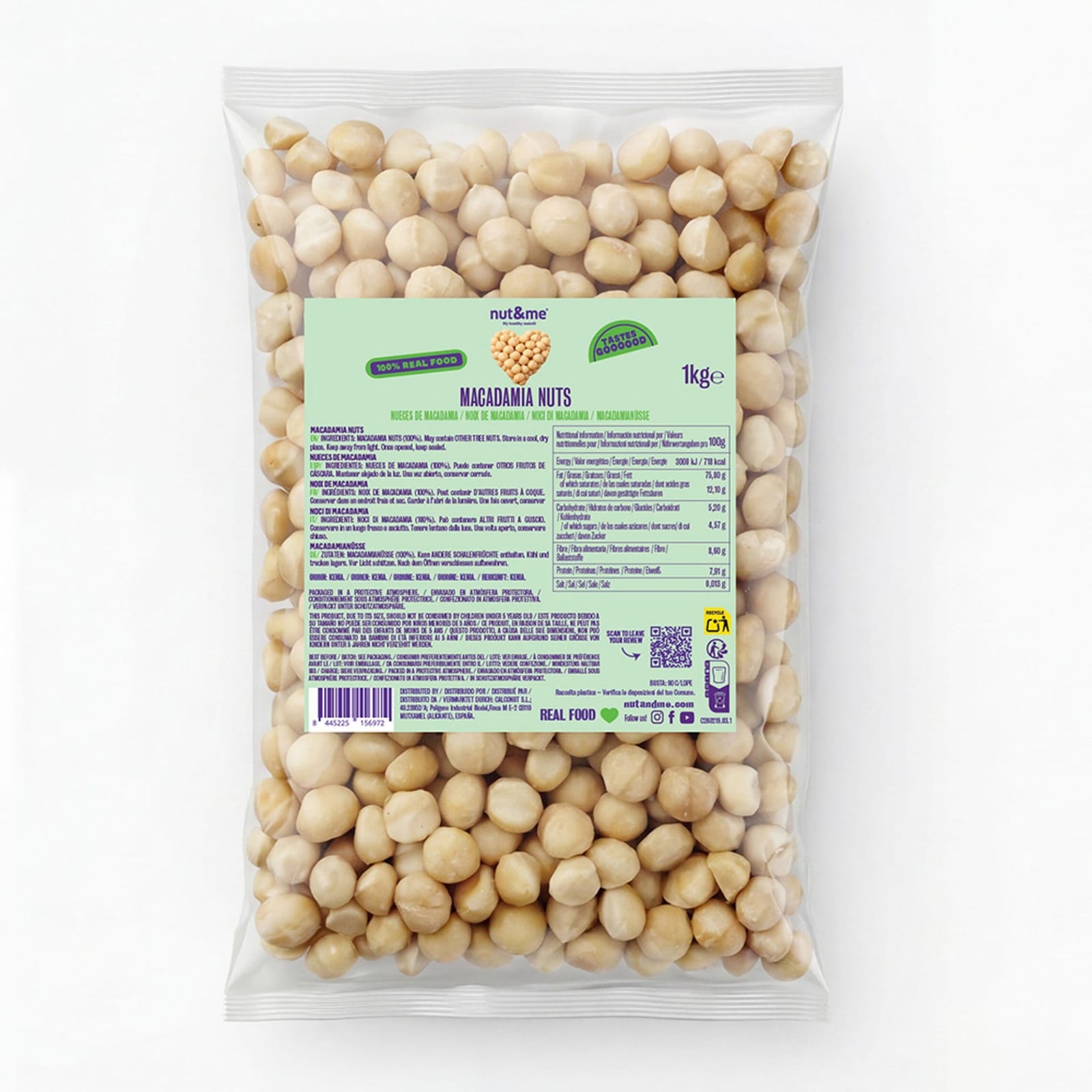 Nuez de macadamia 1kg