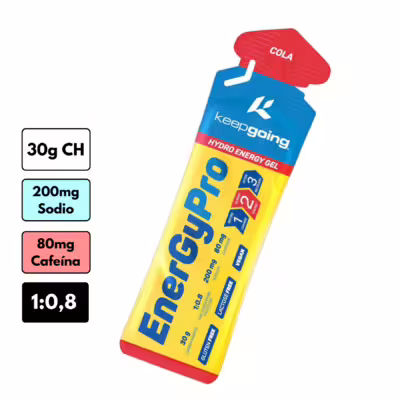 EnergyPro Gel KeepGoing con cafeína
