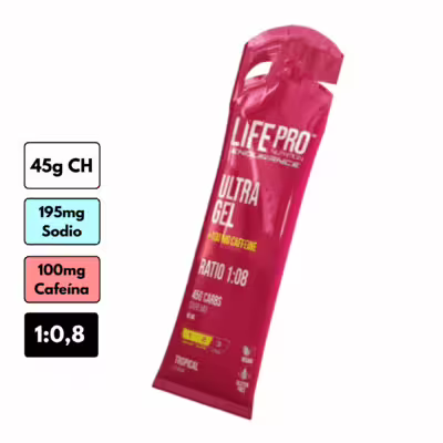 Ultra Gel LifePro con cafeína