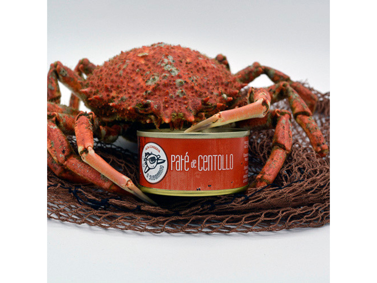 Spider crab pate