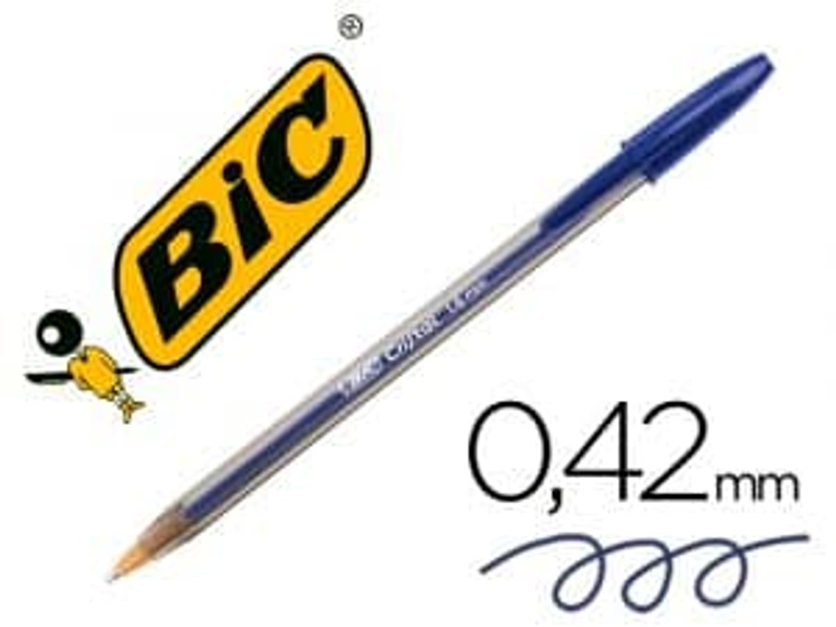 Bolígrafo BIC Cristal X-Large azul
