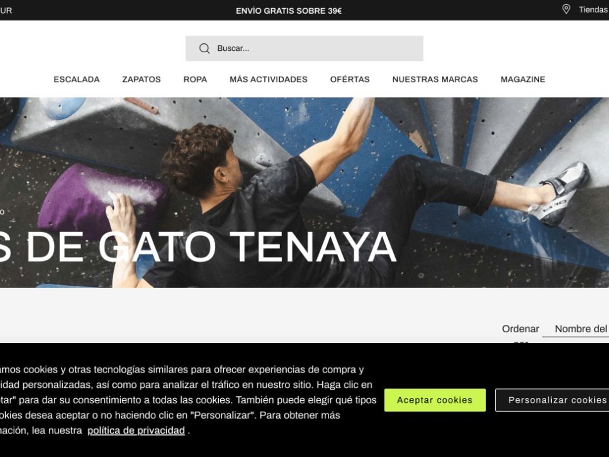 Pies de gato Tenaya
