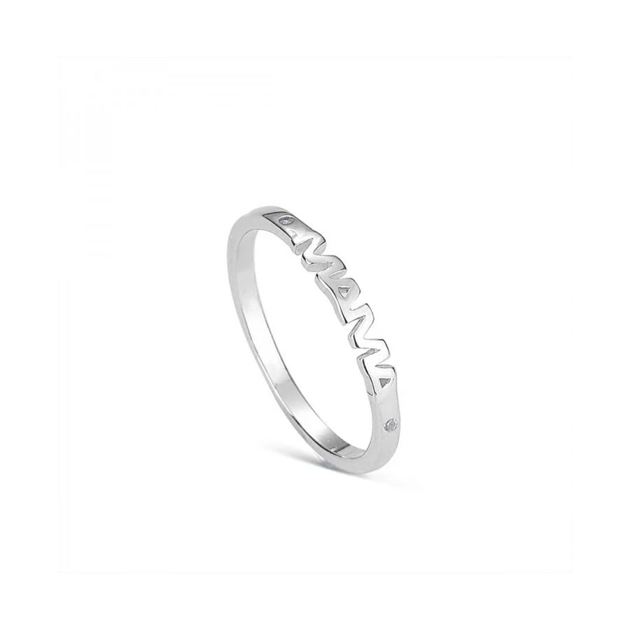 Anillo Mamá Essential plata
