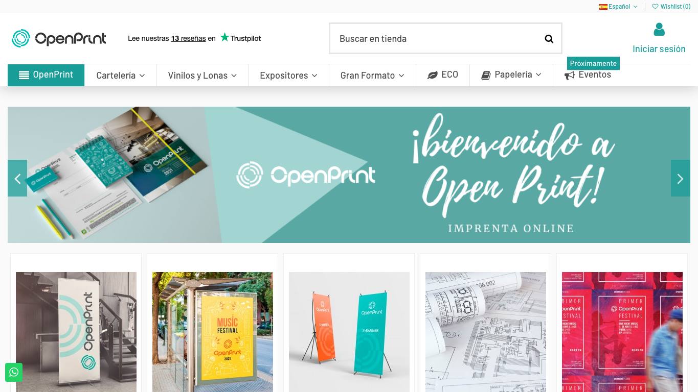 Portada oficial de OpenPrint