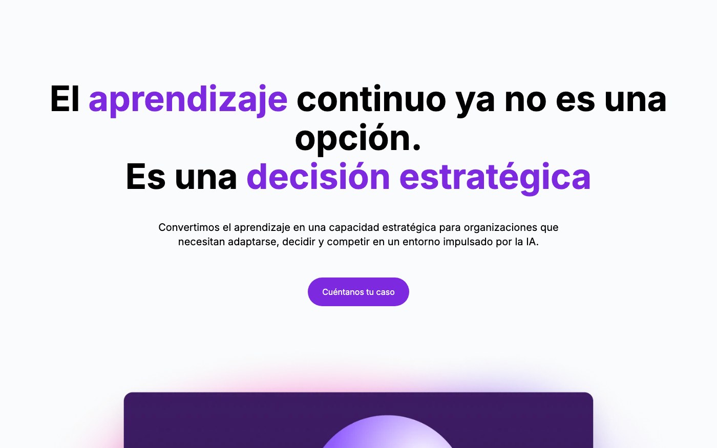 Captura limpia de la home oficial de OpenWebinars