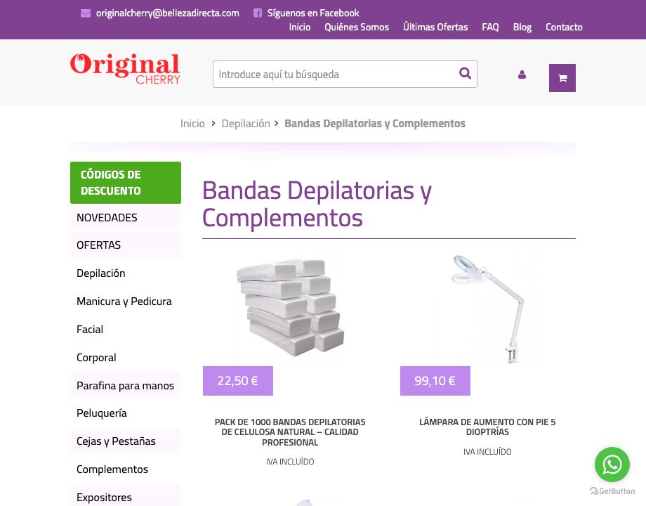 Bandas y complementos