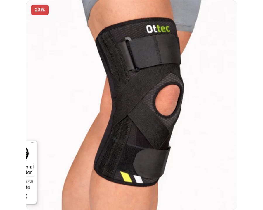 Rodillera Estabilizadora Ligamentos Cruzados Ottec