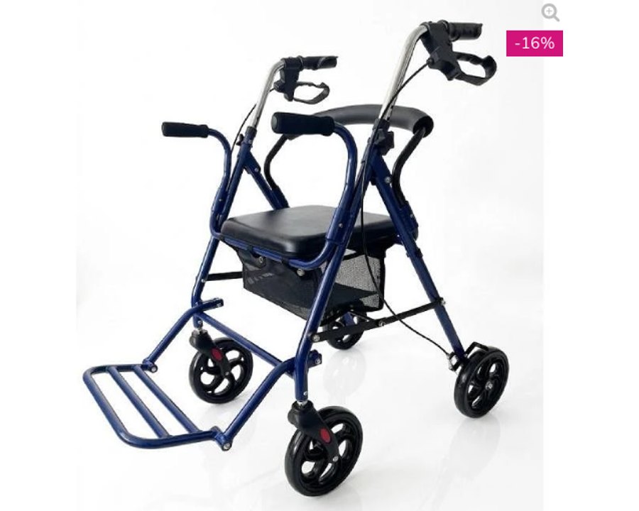 Andador Rollator silla