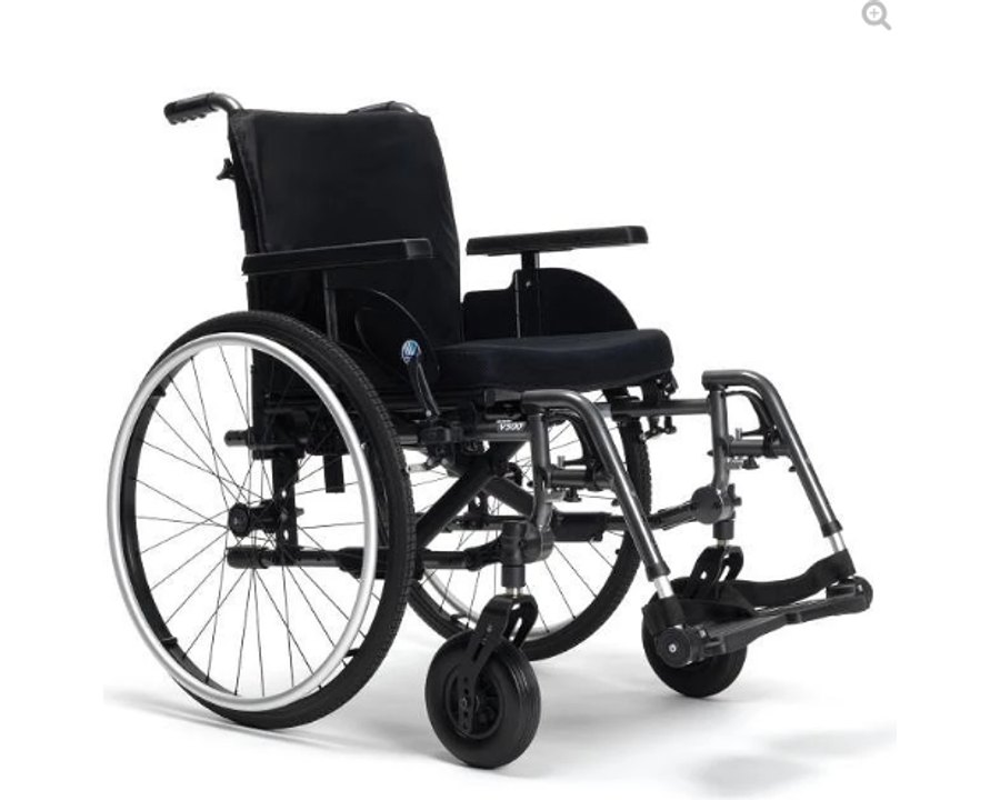 Silla de ruedas ligera plegable y ajustable V500