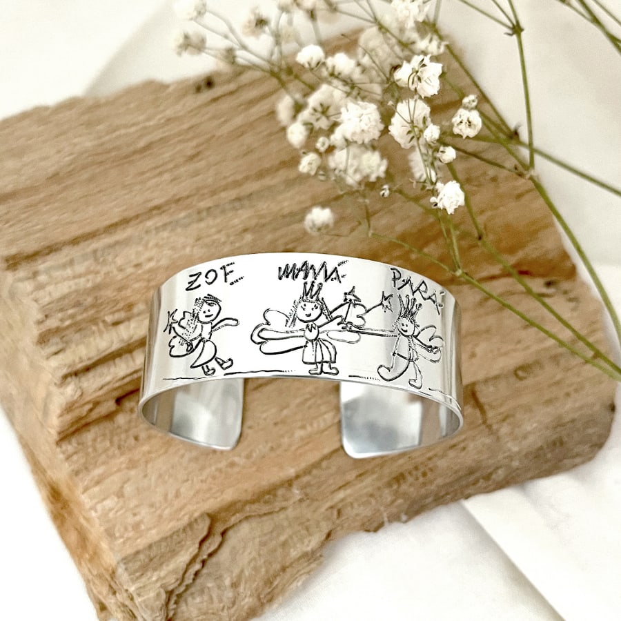 Brazalete personalizado con dibujos
