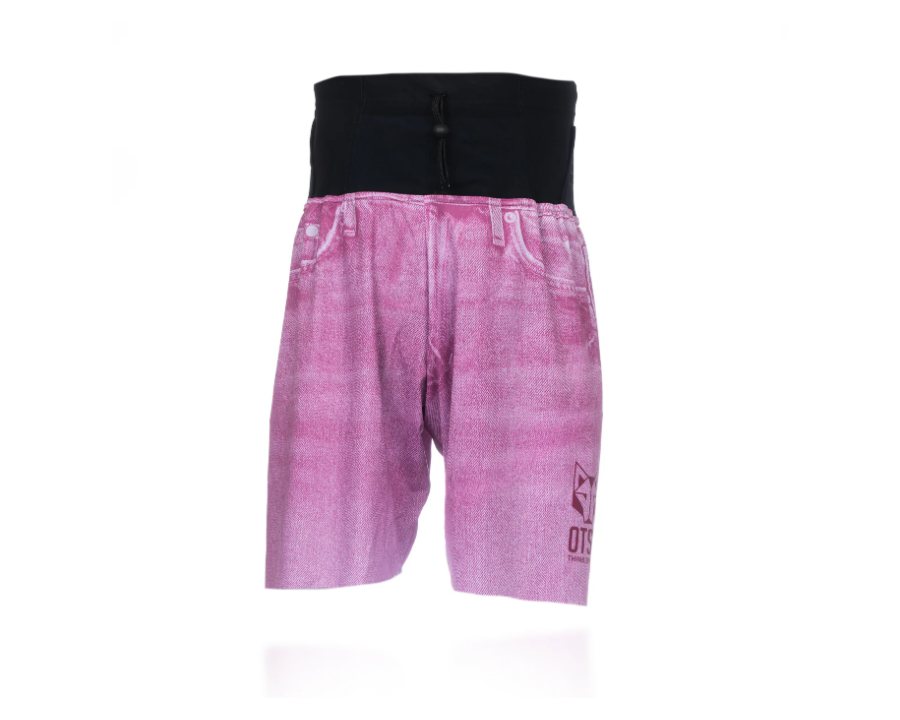 Pantalon corto Tejano rosa