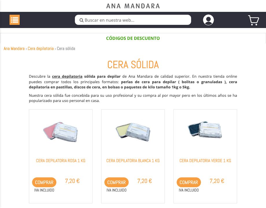 Cera solida