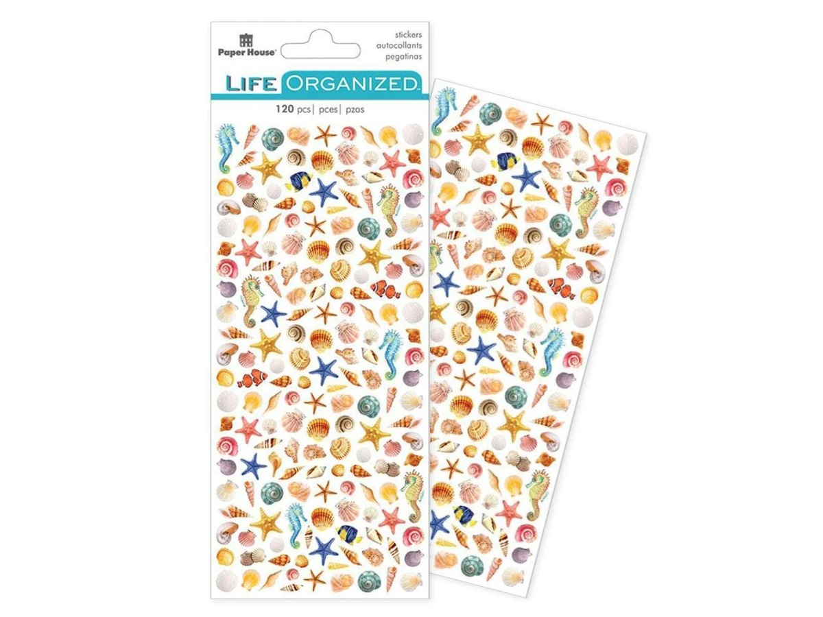 Mini Stickers - Beach Shells