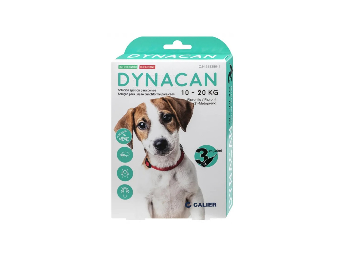 Pipeta antiparasitaria Dynacan para perros 10-20 kg