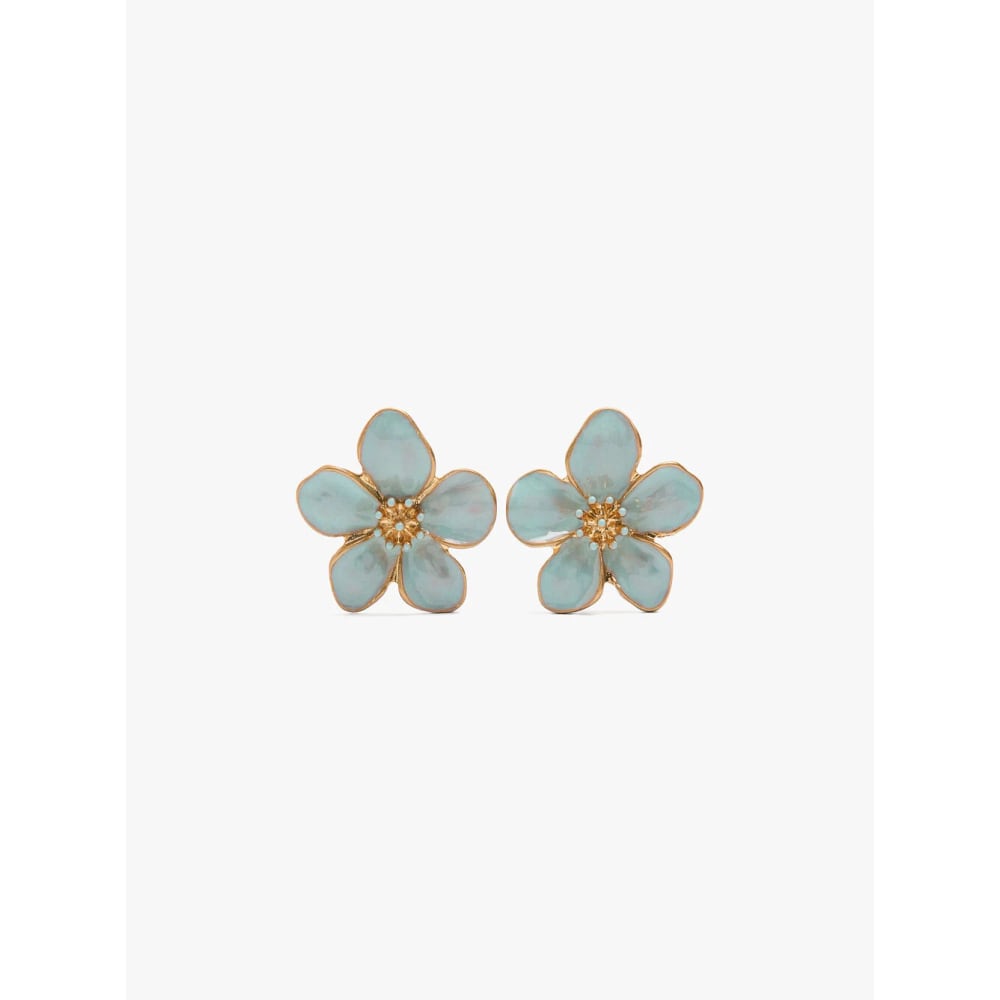 Pendientes maxi flor esmaltada