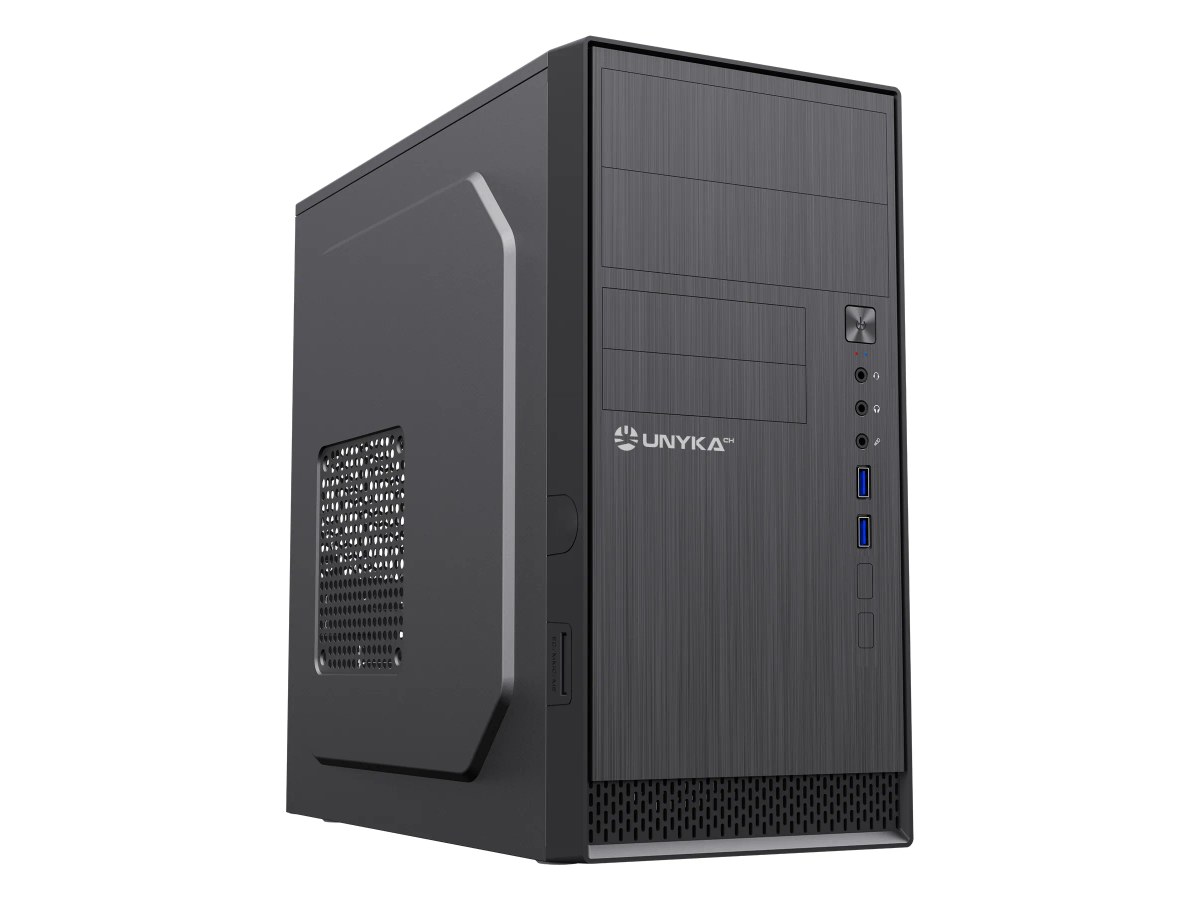 Ordenador sobremesa NETWAY PLUS Ryzen 7 4750G, 16GB, 1TB SSD, Windows 11, Negro + teclado y ratón - PCBox