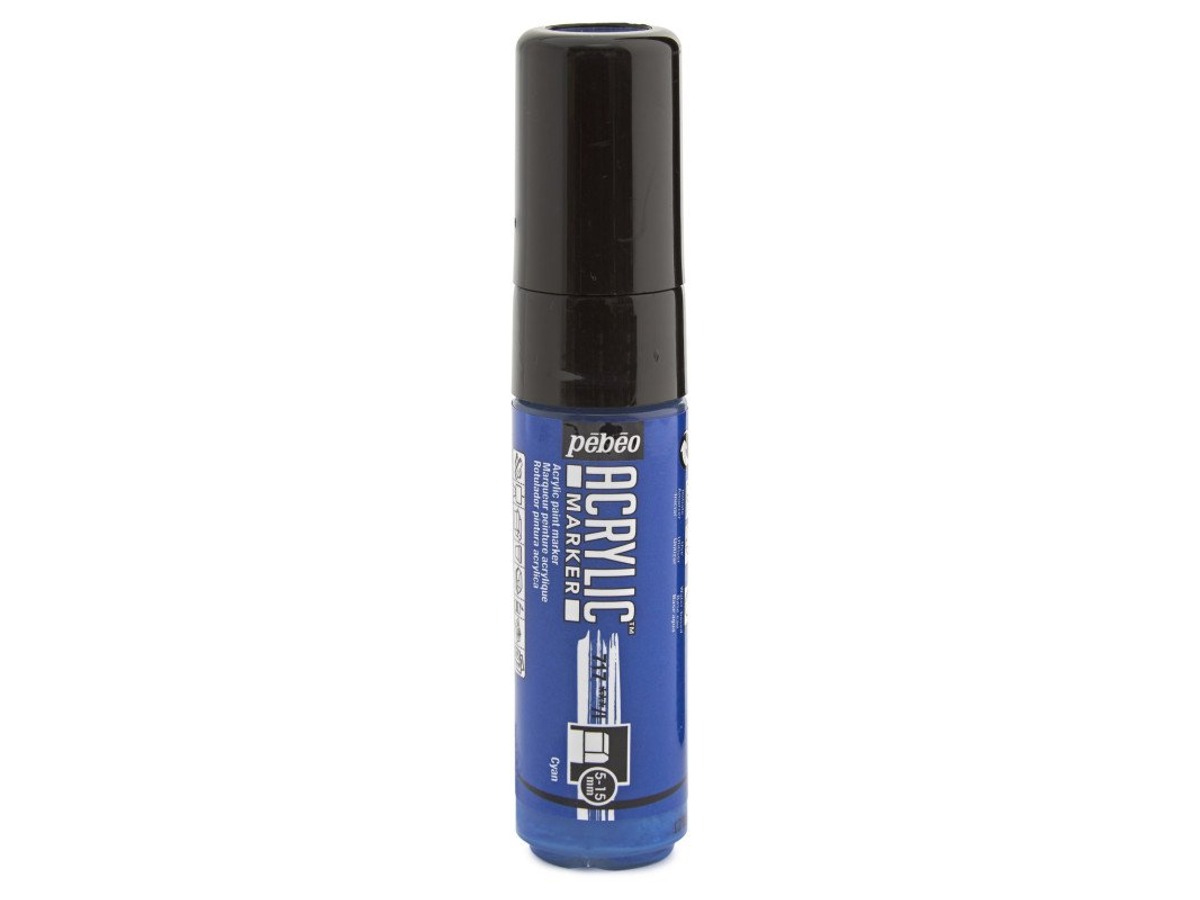 Acrylic Marker 3-to-1 Cyan