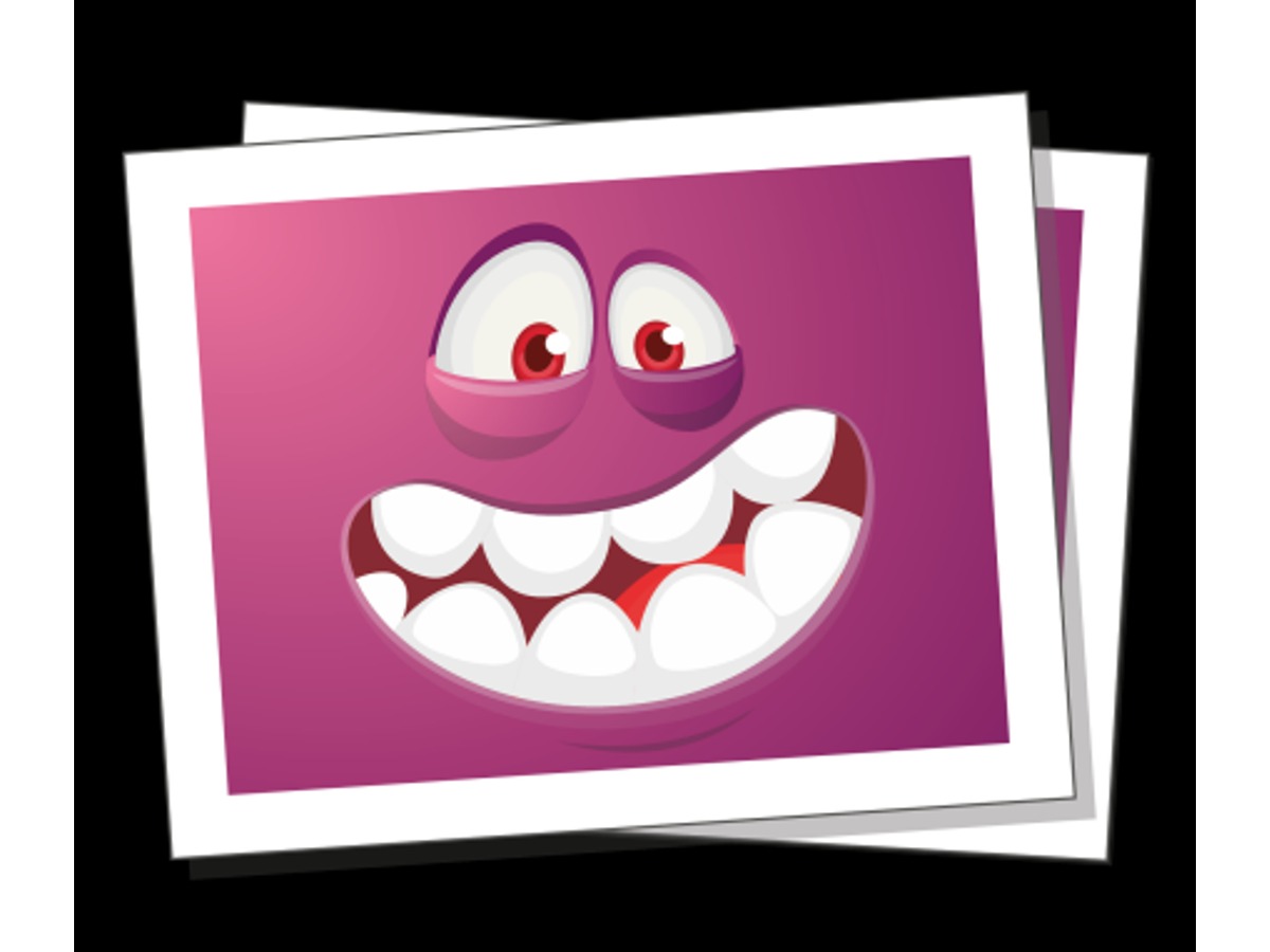 Pegatinas rectangulares