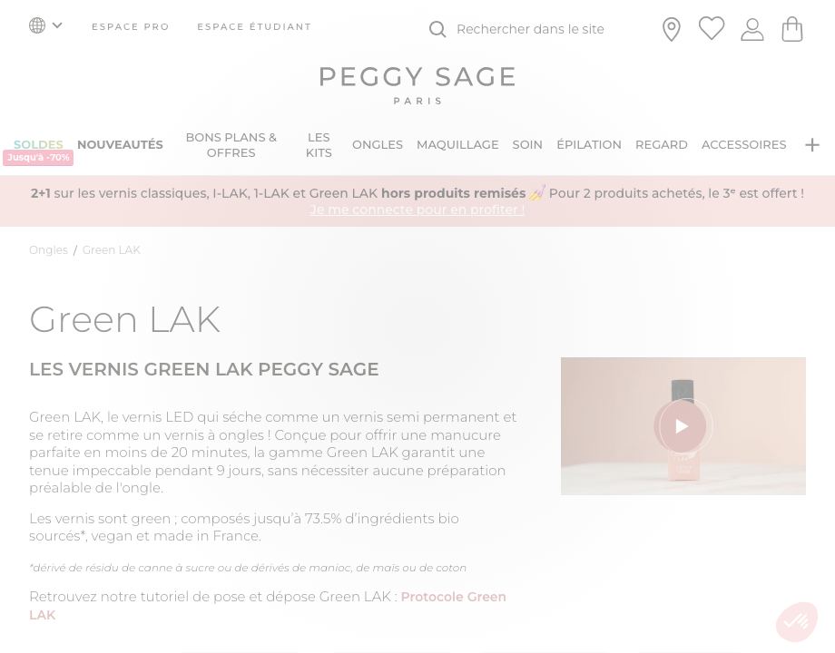 Green LAK Peggy Sage
