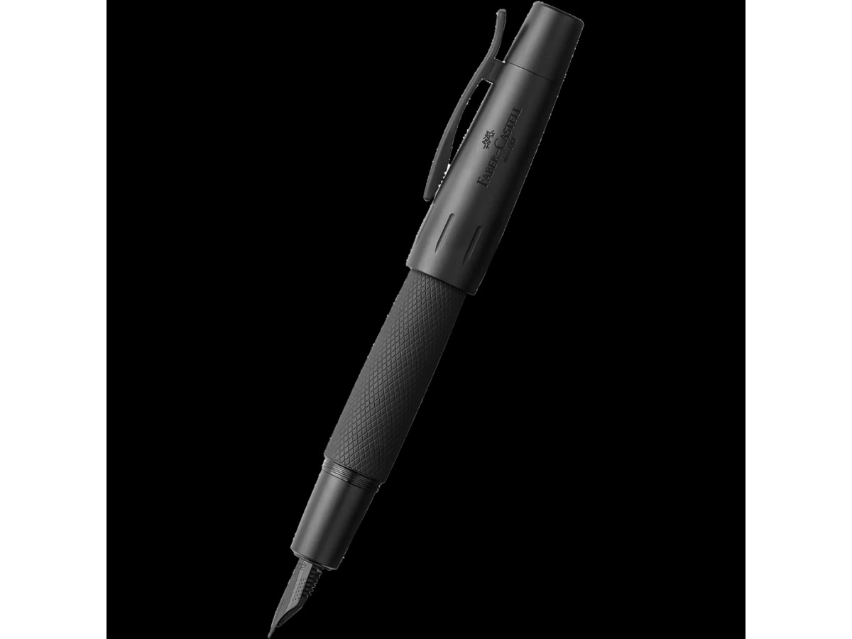 Faber-Castell E-Motion Pure Black Fountain Pen