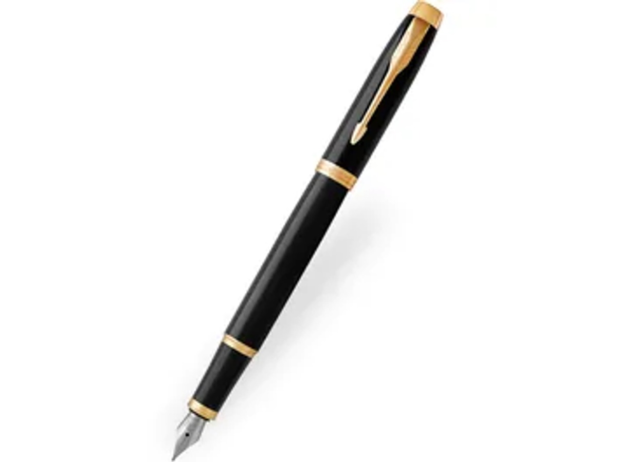 Parker IM Black Gold Trim Fountain Pen