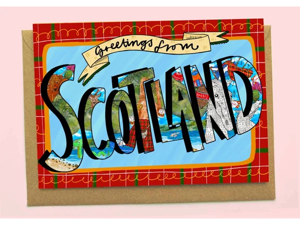 Greetings from Scotland Card