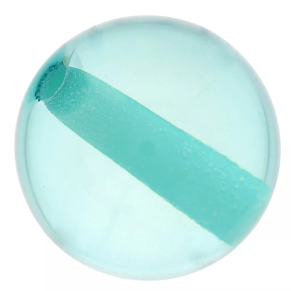Cuentas de resina transparente Azul Caribe