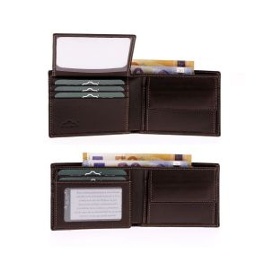 Cartera hombre horizontal tarjetero